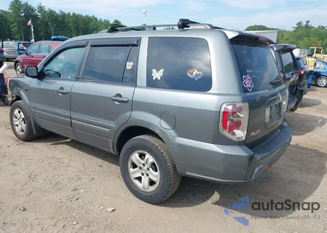 2008 Honda Pilot Vp из США, поврежденный, VIN 5FNYF182X8B032142